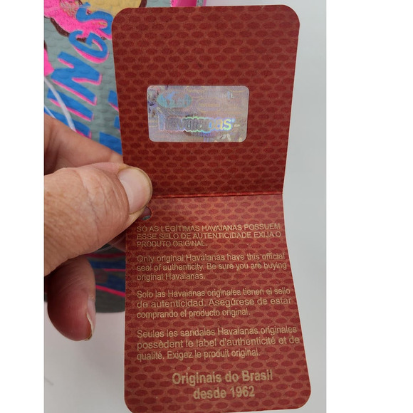 New Havaianas Mickey Mouse Minnie Disney Flip Flops 9/10 - Picture 6 of 7